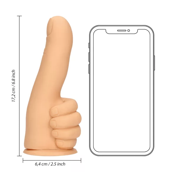 S-Line - dildo kciuk (naturalny)