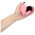 Loveline Tapping Heart - różowy masażer łechtaczki, akumulatorowy