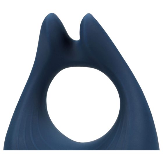 Loveline - Wibrujący pierścień na penisa z możliwością ładowania (niebieski)