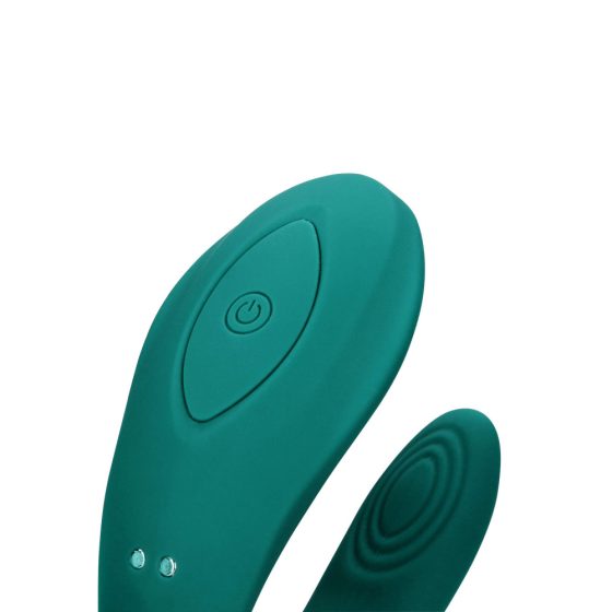 Loveline - Akumulatorowy, wodoodporny, sterowany radiowo wibrator (zielony)