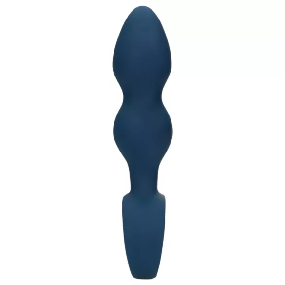 Loveline - dildo analne z pierścieniem - średni - niebieski