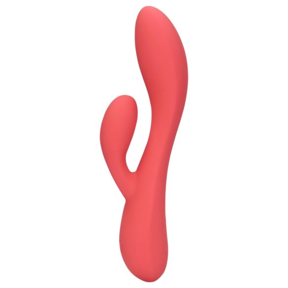Loveline - wodoodporny wibrator z funkcją masażu łechtaczki (różowy)