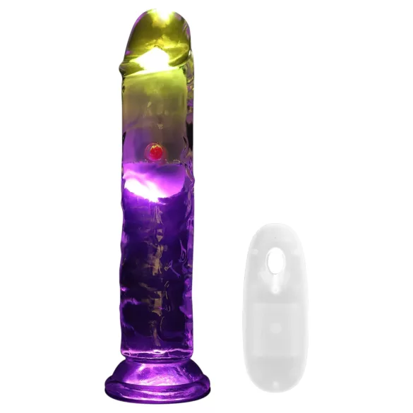 REALROCK - wibrator z LED - 15 cm