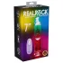 REALROCK - wibrator z LED - 15 cm