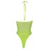 Ouch! - Neonowo Zielone Świecące Body - XL-4XL