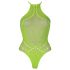 Ouch! - Neonowo Zielone Świecące Body - XL-4XL