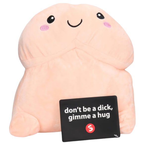 Pluszowy duży penis - 30cm (naturalny)