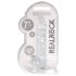 REALROCK - przezroczysty realistyczny dildo - przezroczysty (17 cm)
