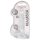 REALROCK - przezroczysty realistyczny dildo - przezroczysty (19 cm)