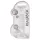 RealRock - realistyczny dildo - przezroczysty - 19 cm