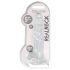 REALROCK - przezroczysty realistyczny dildo - transparentny (22 cm)