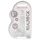 REALROCK - przezroczysty realistyczny dildo - 15 cm
