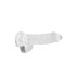 REALROCK - przezroczysty realistyczny dildo - 15 cm