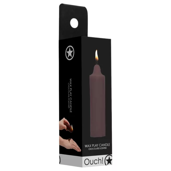 Ouch Chocolate - świeca do masażu z parafiny o zapachu czekolady 100g