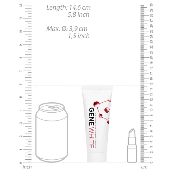 Pharmquests Gene White - wybielający krem do skóry (100 ml)