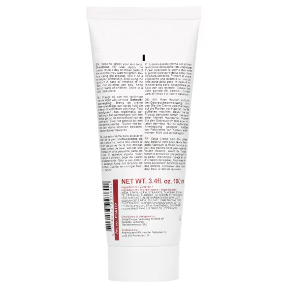 Pharmquests Gene White - wybielający krem do skóry (100 ml)