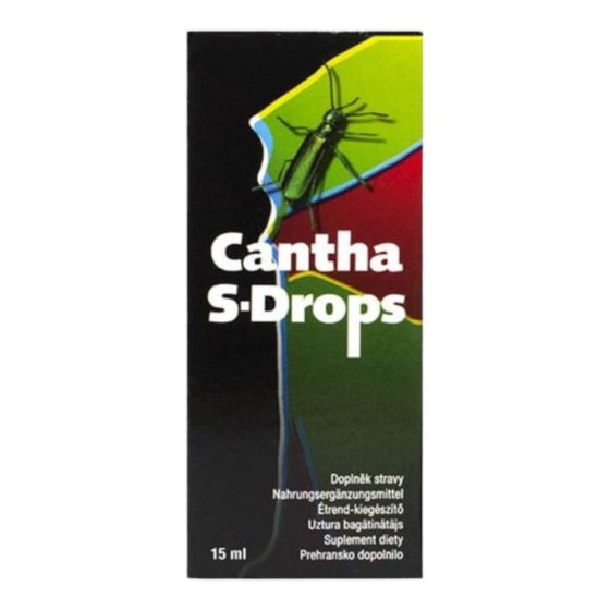 Cantha S-drops - krople uzupełniające dietę dla mężczyzn - 15ml