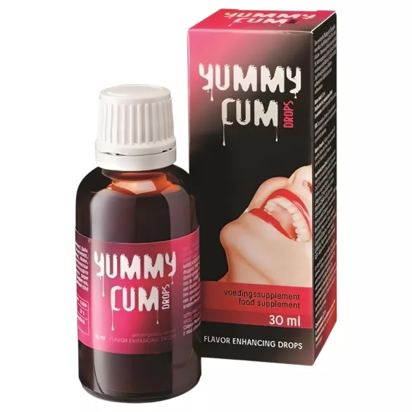 Yummy Cum Drops - suplement diety dla mężczyzn - krople - 30ml