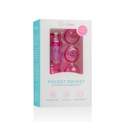   Easytoys Pocket Rocket - zestaw wibratorów - różowy (5 sztuk)
