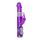 Easytoys Rabbit - obrotowy wibrator z perełkami i stymulatorem łechtaczki (fioletowy)