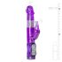 Easytoys Rabbit - obrotowy wibrator z perełkami i stymulatorem łechtaczki (fioletowy)