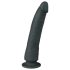 Easytoys - dildo z przyssawką - 100% silikon - 21 cm - czarny