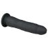 Easytoys - dildo z przyssawką - 100% silikon - 21 cm - czarny