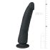 Easytoys - dildo z przyssawką - 100% silikon - 21 cm - czarny