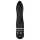 Easytoys - mini wibrator łukowy - diamentowe zdobienia - czarny