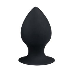   EasyToys Round Butt Plug XL - Dildo analne (czarne) - bardzo duże