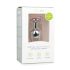Easytoys Metal No.1 - stożkowy różowy korek analny z kamieniem - srebrny (2,7 cm)