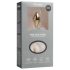 Easytoys Fox NO13 - metalowy korek analny z ogonem lisa (złoty-biały)