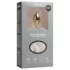 EasyToys Fox NO13 - metalowy korek analny z lisim ogonem (złoto‑biały), anal plug