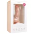 Easytoys - dildo z jądrami i przyssawką - 15 cm - cielisty