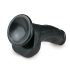 Easytoys - dildo z przyssawką i jądrami (15 cm) - czarny