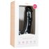 Easytoys - czarny dildo z przyssawką i jądrami (20 cm)