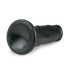 Easytoys – realistyczny czarny dildo z przyssawką (15,5 cm)
