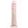Easytoys - Przyssawkowy ekstra duży dildo (28,5 cm) - naturalny