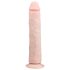 Easytoys - Przyssawkowy ekstra duży dildo (28,5 cm) - naturalny