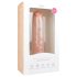 Easytoys - Przyssawkowy ekstra duży dildo (28,5 cm) - naturalny