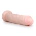 Easytoys - Przyssawkowy ekstra duży dildo (28,5 cm) - naturalny