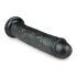 Easytoys - czarny duży dildo z przyssawką (28,5 cm)