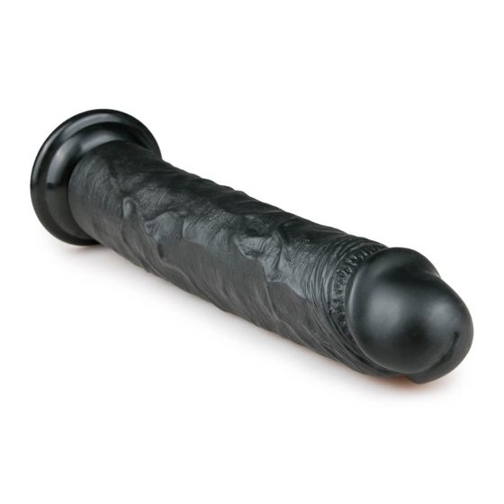 Easytoys - Bardzo duże dildo z zaciskiem (28,5 cm) - czarne