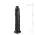 Easytoys - czarny duży dildo z przyssawką (28,5 cm)