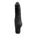 Easytoys Power Vibe - klasyczny silikonowy wibrator (czarny)