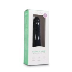   Easytoys Power Vibe - zwykły silikonowy wibrator do penisa (czarny)