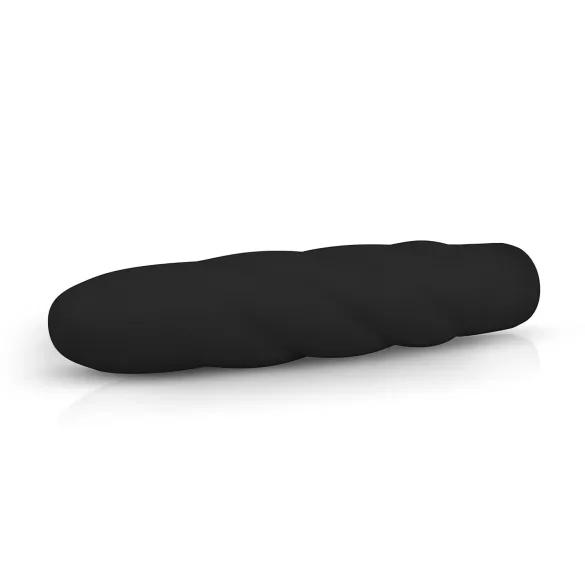 Easytoys - wibrator silikonowy spirala - czarny