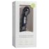 Easytoys Ribbed - czarny analny dildo z przyssawką (14 cm)