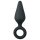 Easytoys Stożkowy Plug S - korek analny (czarny) - mały