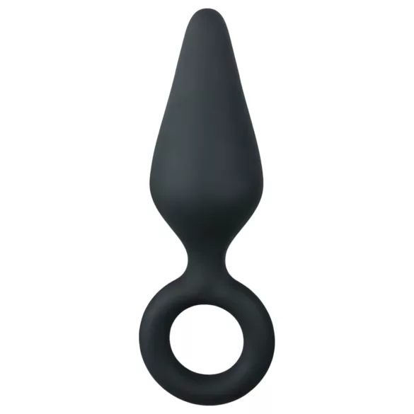 EasyToys Pointy Plug S - korek analny (czarny) - mały